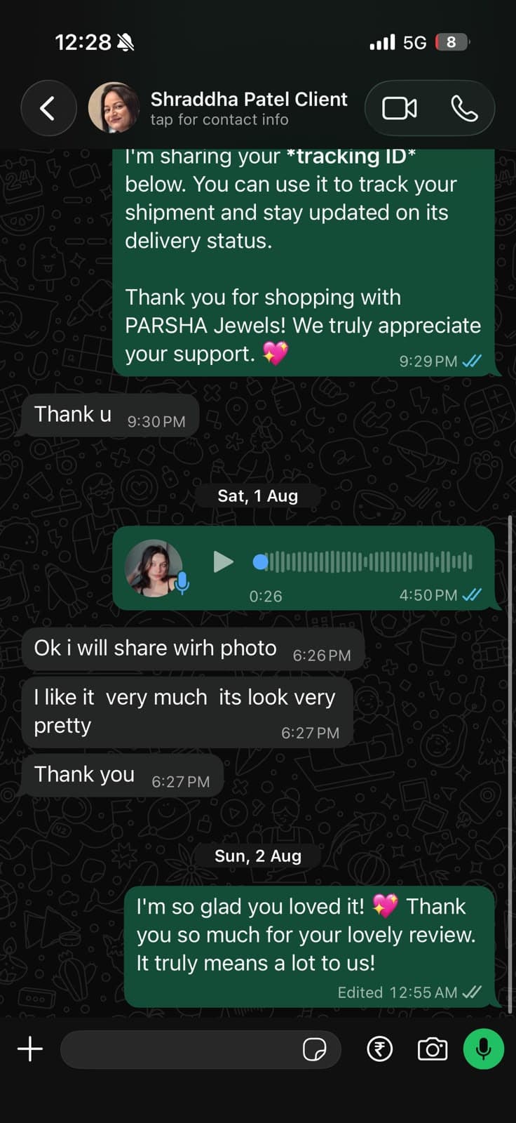 Chat with Shraddha Patel