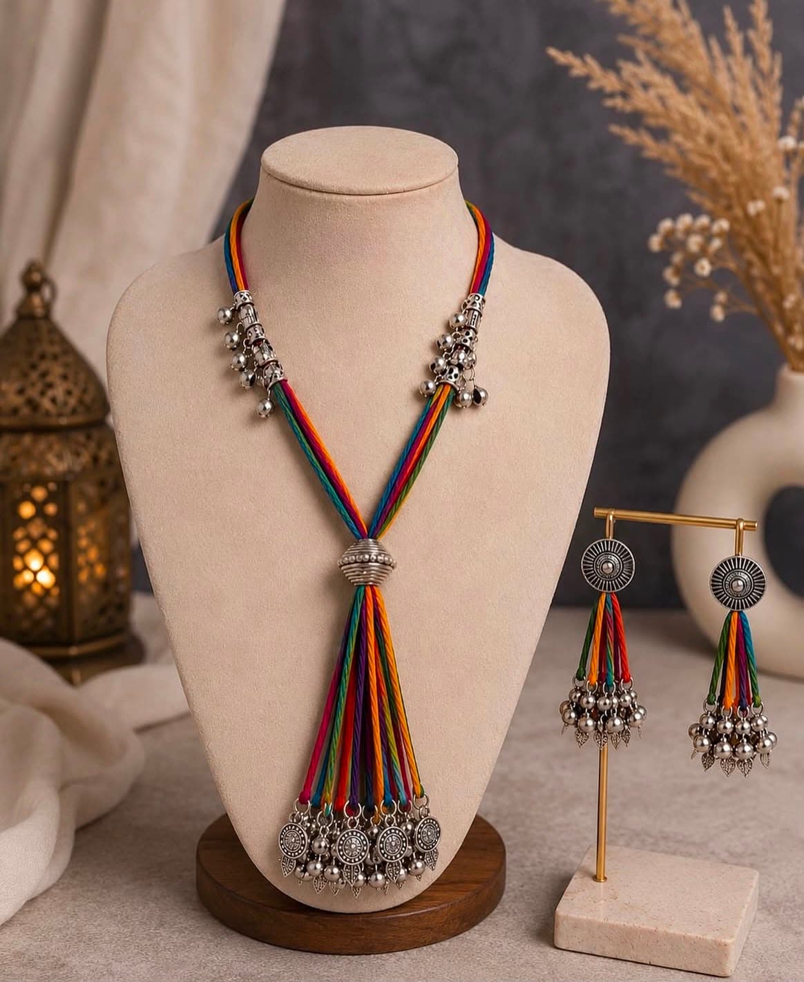 Multicolor Thread Jewelry