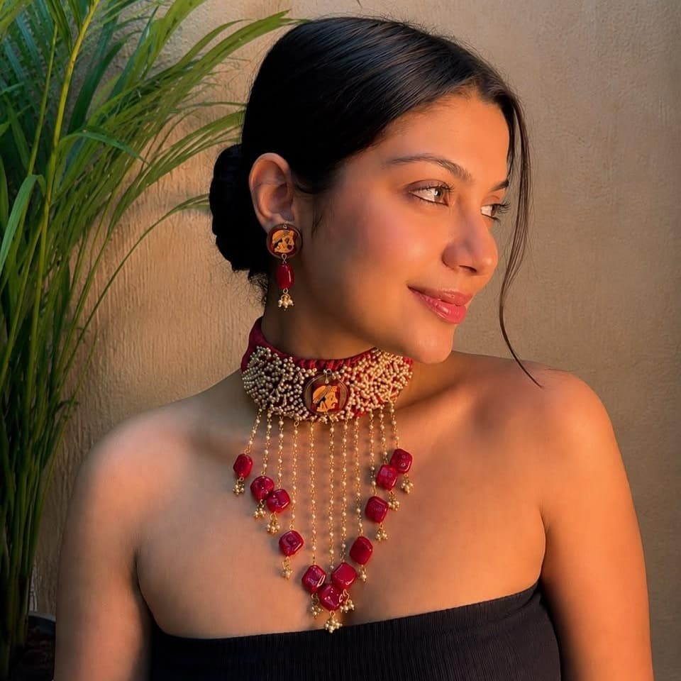 Royal Kundan necklace view 2