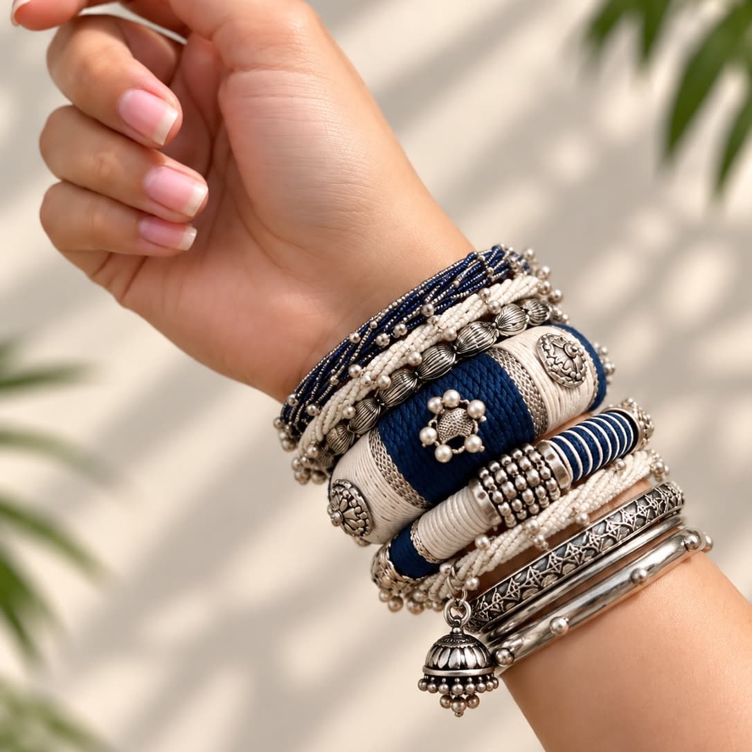 Royal boho bangles